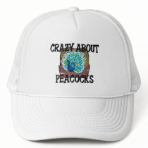 Crazy About Peacocks hats