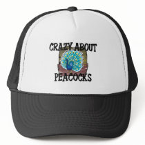 Crazy About Peacocks hats