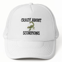 Crazy About Scorpions hats by AnimalShirts Crazy About Scorpions hats