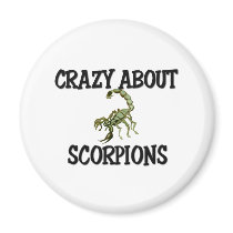 Crazy About Scorpions magnets