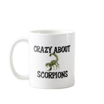 Crazy About Scorpions mugs