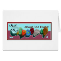 CRAZY about Sea Glass cards