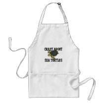 Crazy About Sea Turtles aprons