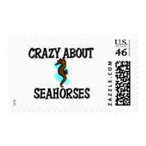 Crazy About Seahorses postage