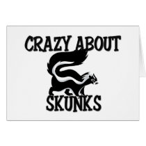 Crazy About Skunks cards