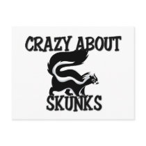 Crazy About Skunks postcards