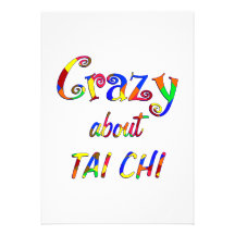 Crazy About Tai Chi Personalized Announcement