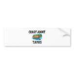 Crazy About Tapirs Bumper Stickers