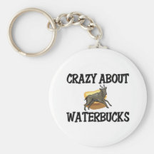 Crazy About Waterbucks Key Chains