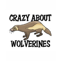 Crazy About Wolverines t-shirts