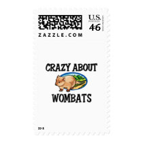 Crazy About Wombats postage