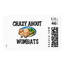 Crazy About Wombats postage