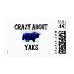 Crazy About Yaks postage