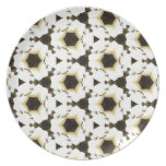crazy abstract design party plates