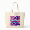 Crazy Abstract Pop Art bag by Housh68 Crazy Abstract Pop Art bag