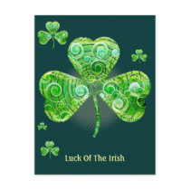 Crazy and unique - Irish for a Day - postcard by wierka Crazy and unique - Irish for a Day - postcard