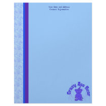 Crazy Ass Bear Swag Logo Letterhead Template