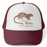 Crazy Aussie Quoll Eats Anything hats