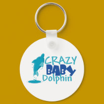 Crazy Baby Dolphin Keychain