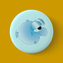 Crazy Baby Fishy Button