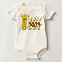 Crazy Baby Giraffe T-Shirt by crazycoolbaby Crazy Baby Giraffe T-Shirt