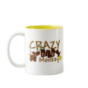 Crazy Baby Monkey mugs by crazycoolbaby Crazy Baby Monkey mugs