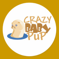 crazy baby otter stickers