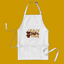 crazy baby teddy aprons