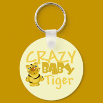 Crazy Baby Tiger keychains