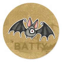 crazy bat stickers