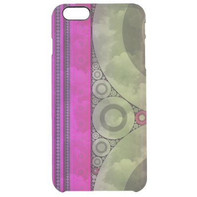 Crazy Beautiful Abstract Clear iPhone 6 Plus Case