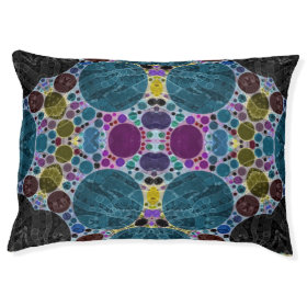 Crazy Beautiful Abstract Pattern Dog Bed Large Dog Bed