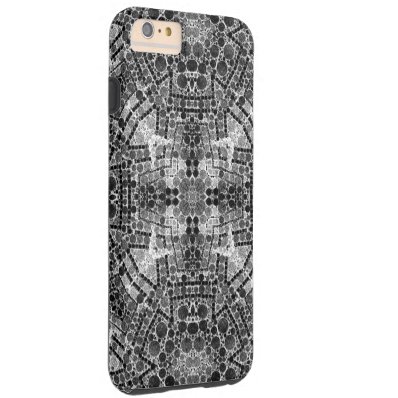 Crazy Beautiful Black&White Abstract Tough iPhone 6 Plus Case