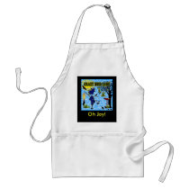 Crazy Bird Lady Design Aprons