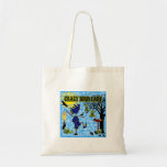 Crazy Bird Lady Design bags