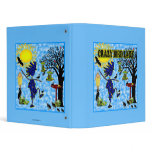 Crazy Bird Lady Design Binders