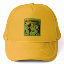 Crazy Bird Lady Design Hats