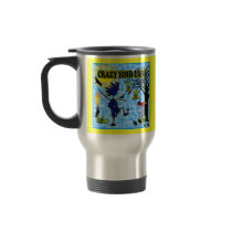 Crazy Bird Lady Design Coffee Mugs