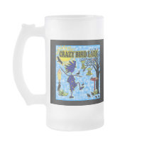 Crazy Bird Lady Design Coffee Mugs