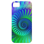 Crazy Blue Fractal Pattern casemate cases