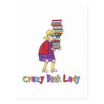 Crazy Book Lady Postcards