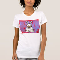 crazy bunny ladies reg tshirt by meterr crazy bunny ladies reg tshirt