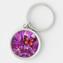 Crazy Butterfly Keychain