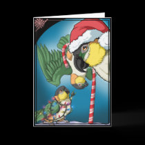 Crazy Caiques Christmas Card