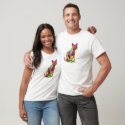 Crazy Calico Cat t-shirts by SophiaDeer Crazy Calico Cat t-shirts