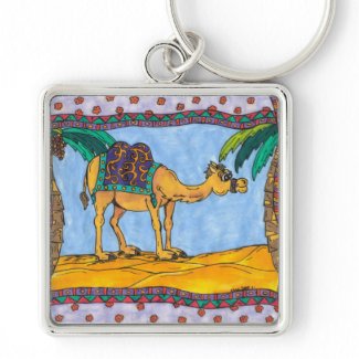 Crazy Camel Keychain keychain