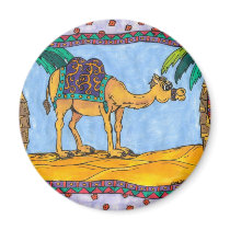 Crazy Camel Magnet by kewzoo Crazy Camel Magnet