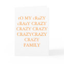 CRAZY cards