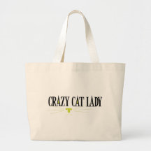 Crazy Cat Lady Bags