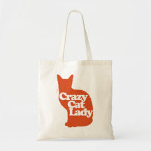 Crazy cat lady bags
